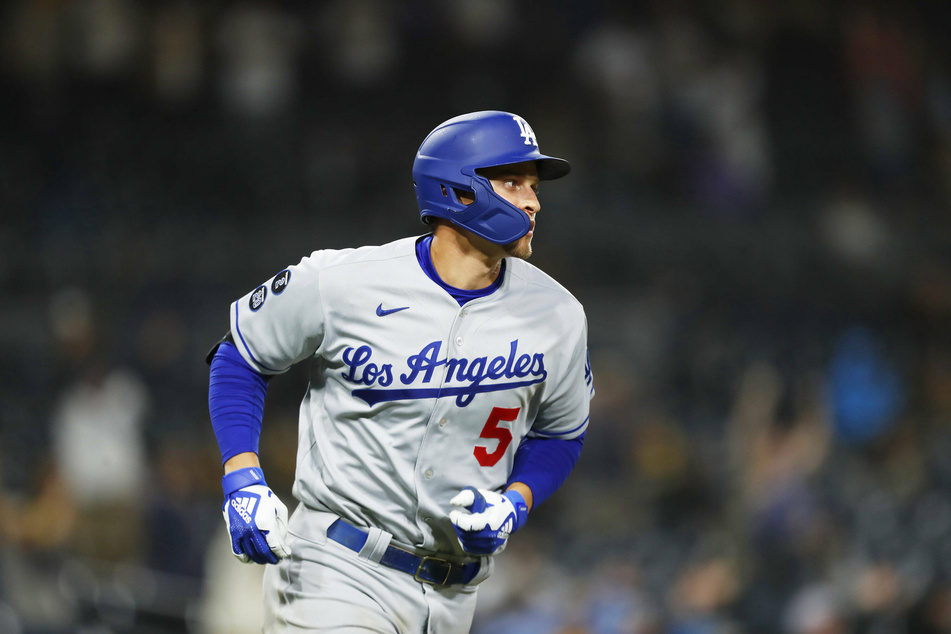Corey Seager batted in LA's only run in Tuesday night's win over the Mariners