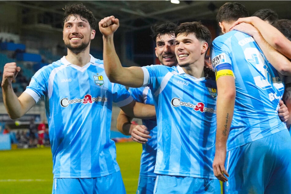 Im Sachsenderby trifft der Chemnitzer FC am Samstag (9.5.) auf den FSV Zwickau.