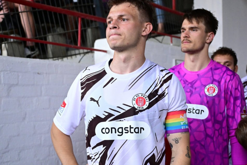 David Nemeth (25) lief gegen Altona 93 als Kapitän auf.