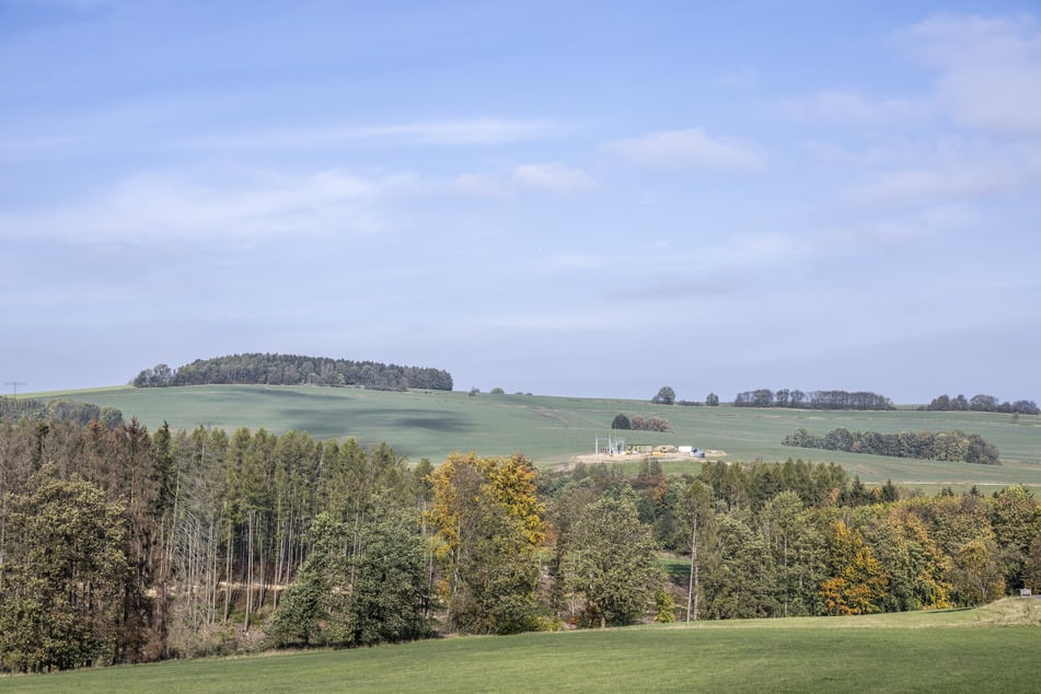 Um den Spitzberg zwischen Gornau und Chemnitz ist ein Windpark geplant.