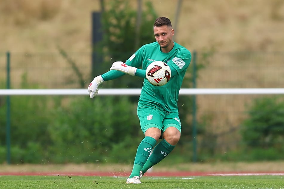 Lucas Hiemann erinnert sich an viele gemeinsame Besuche mit seinem Vater Holger Hiemann im Gellertstadion.