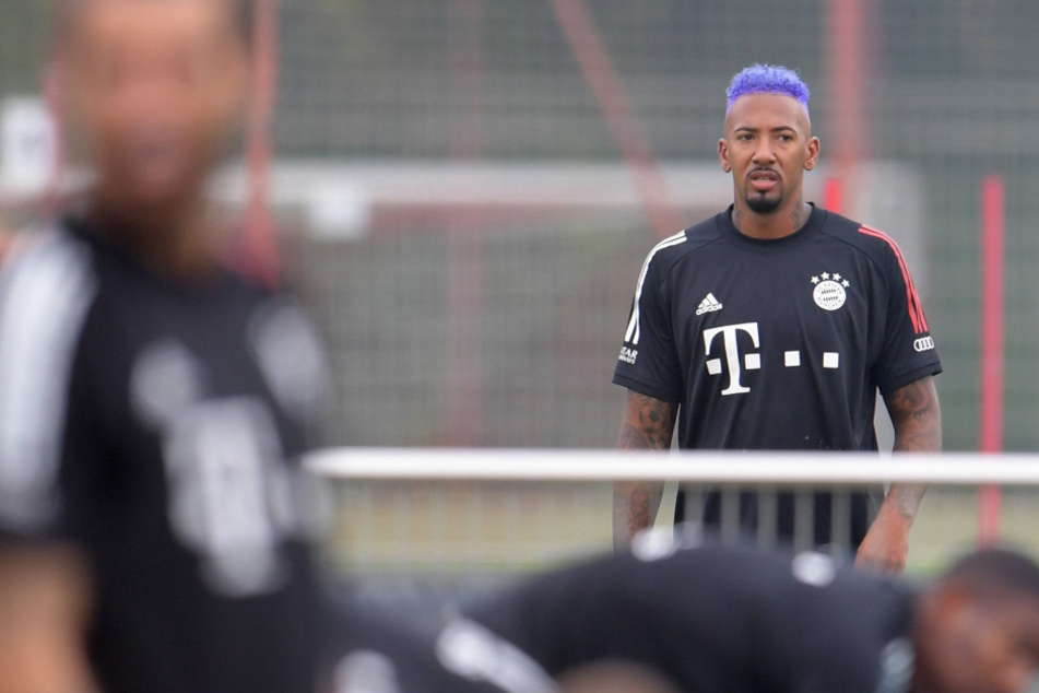 Jérôme Boateng (32) hat neuerdings lila Haare.