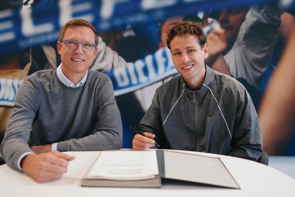 Der DSC hat sich die Dienste von Leon Jensen (29, r.) gesichert.