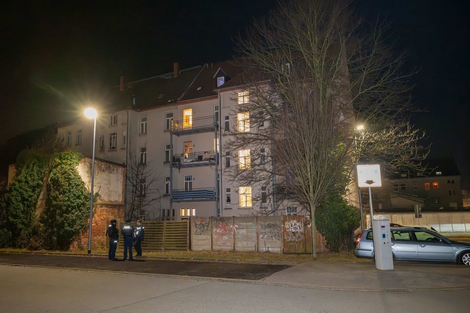 Der heftige Streit spielte sich in einem Mehrfamilienhaus in Zittau ab.