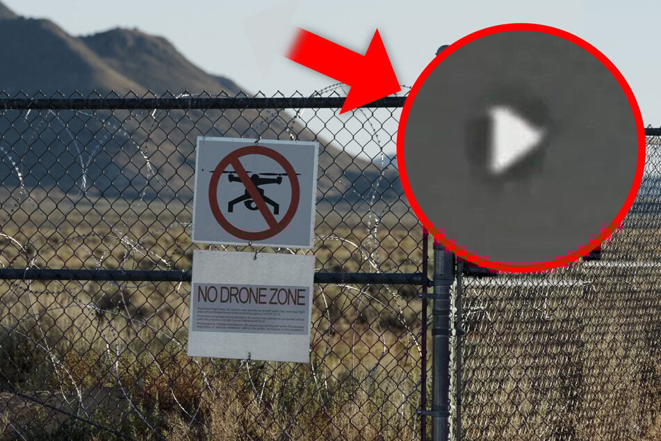UFO über Area 51? Backpacker filmt rätselhaftes Flugobjekt über Militärbasis