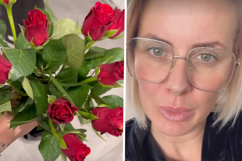 Von ihrer Mama bekam Pia Tillmann am Wochenende rote Rosen.