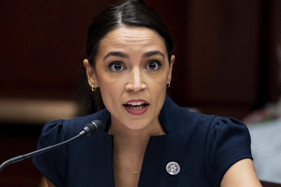 New York Rep. Alexandria Ocasio-Cortez previously called out Manchin for allegedly holding weekly meetings with Exxon representatives.