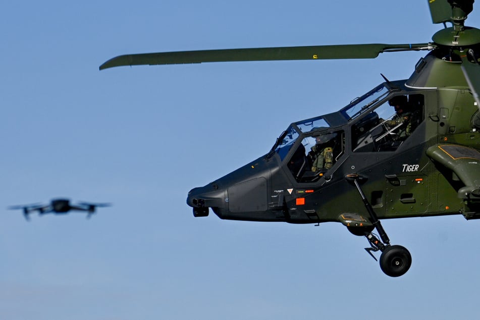 Bundeswehr-Hubschrauber im Tiefflug: Hier kann es nachts lauter werden