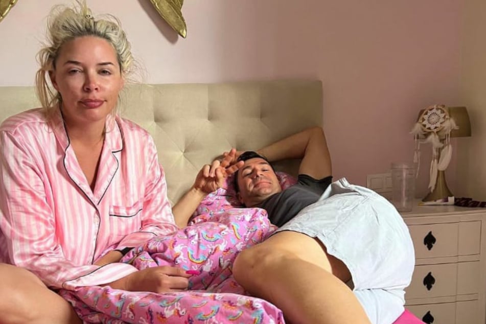 Ganz authentisch zeigt sich Daniela Katzenberger (35) mit ihrem Ehemann Lucas Cordalis (55) am Sonntagmorgen auf Instagram.