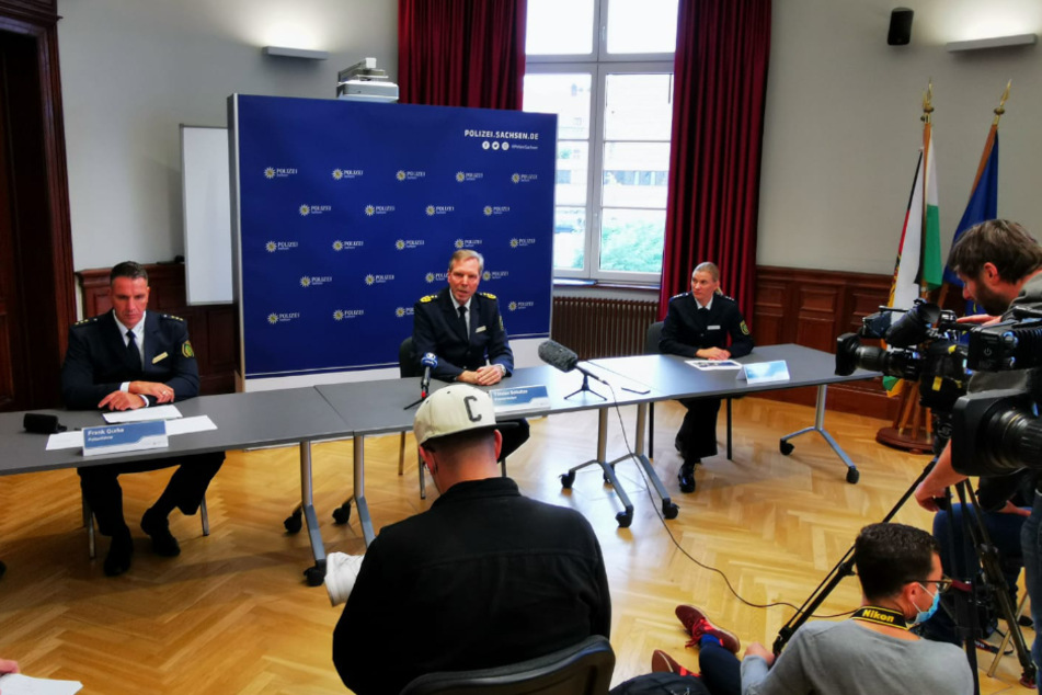 Die Pressekonferenz fand am Samstagnachmittag statt.