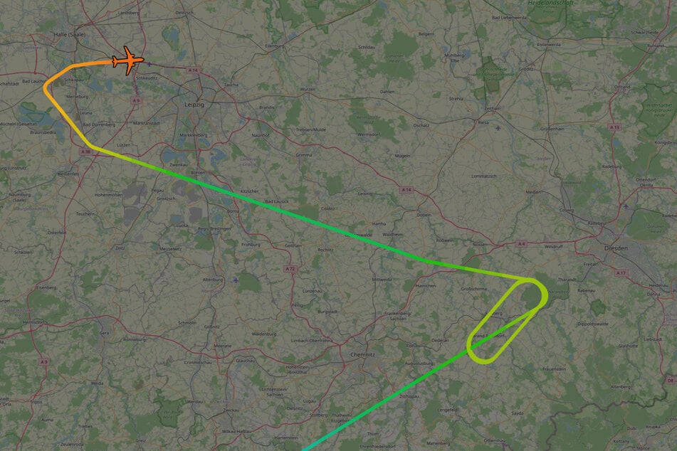 Nach ein paar Warterunden flog die betroffene Swiss-Maschine zum Ausweichflughafen.