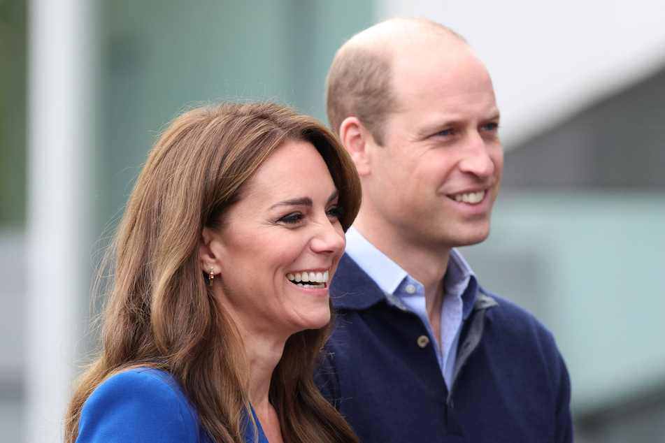 As Kate Middleton (l.) remains out of the public eye, Prince William has continued his royal duties.