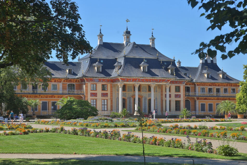 Der Pillnitzer Schlosspark lädt ein.
