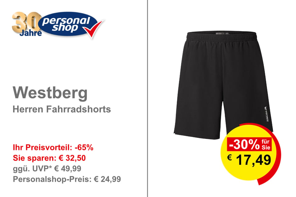 Westberg Herren Fahrradshorts