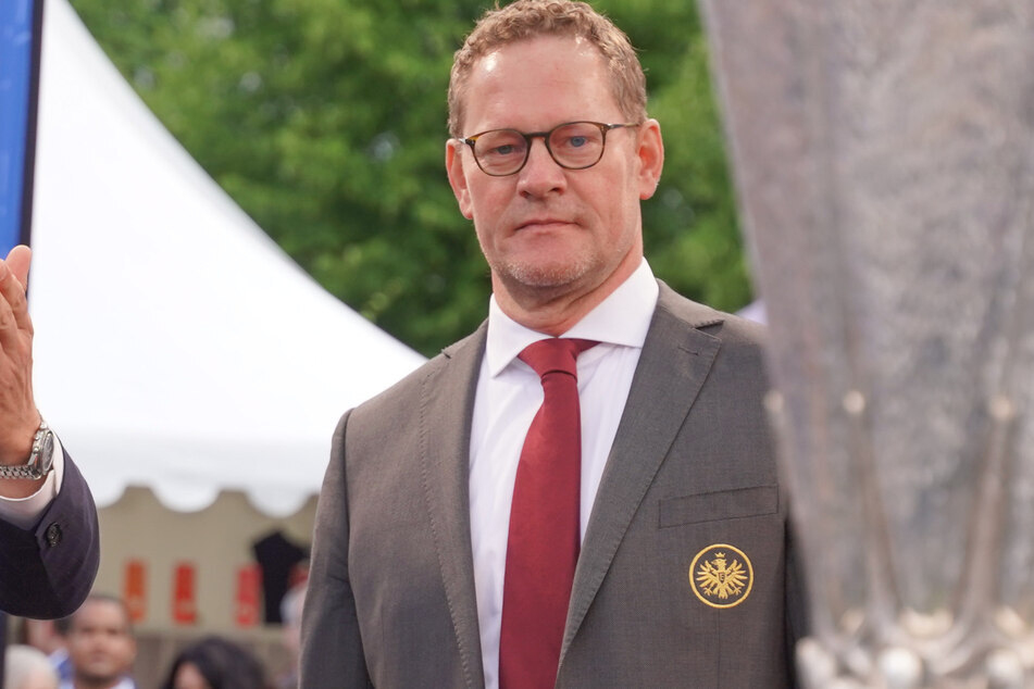 Eintracht Frankfurts Justiziar und Vorstandsmitglied Philipp Reschke (49) hatte scheinbar maßgeblichen Anteil an der verhältnismäßig milden Strafe für die SGE.