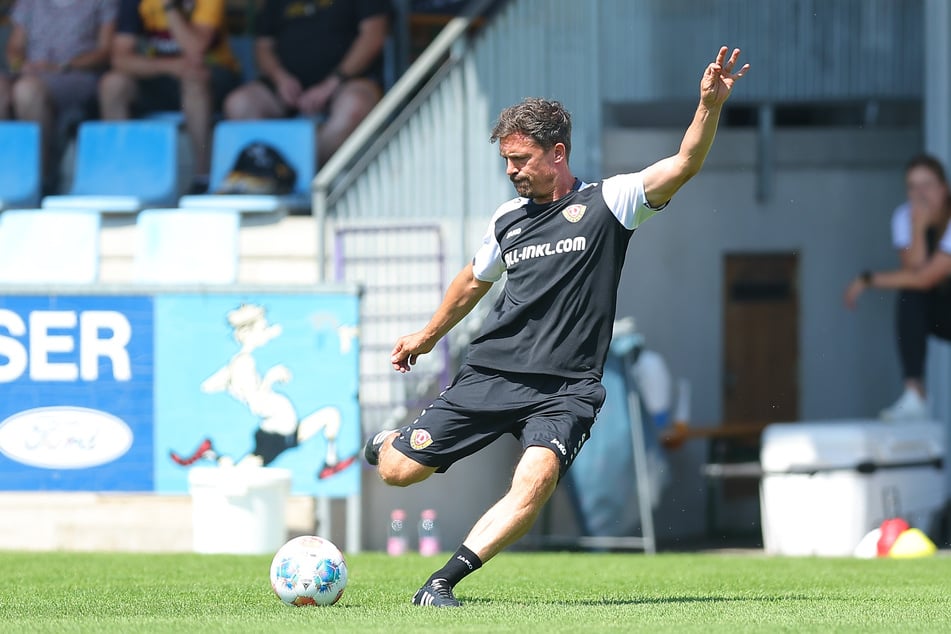 Coach Thomas Stamm (42) will bei Dynamo noch einiges bewegen - allerdings an der Seitenlinie.