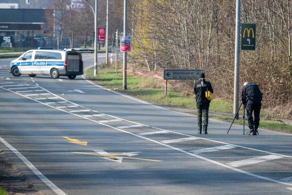 An dieser Stelle soll der Schuss gefallen sein. Die Ermittlungen der Kriminalpolizei dauern an.