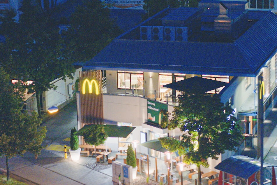 In dieser Münchner McDonald's-Filiale erschoss