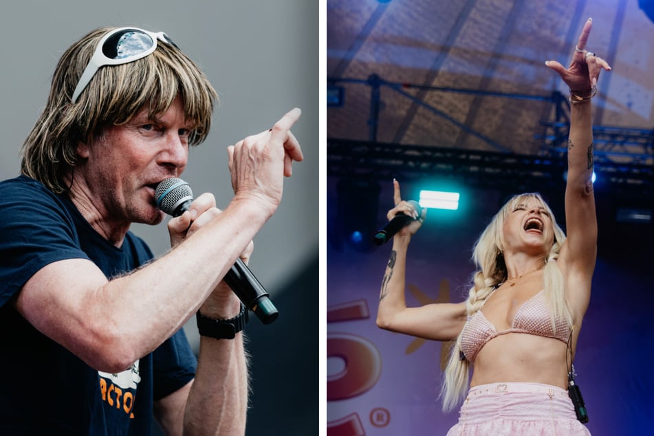 Durften nicht fehlen: Mickie Krause (56) und Mia Julia.