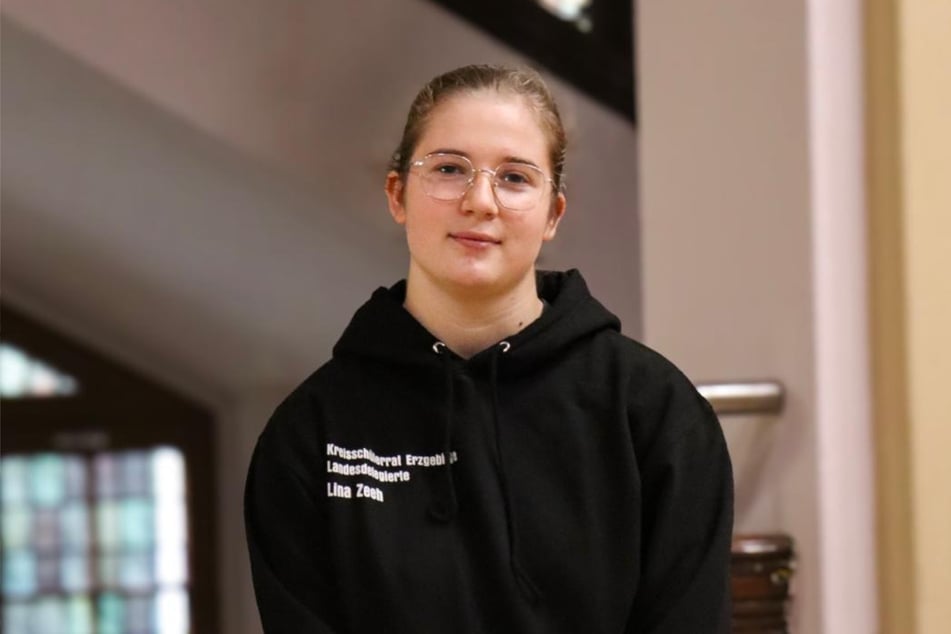 Landesschülersprecherin Lina Zeeh (15) stammt aus dem Erzgebirge.