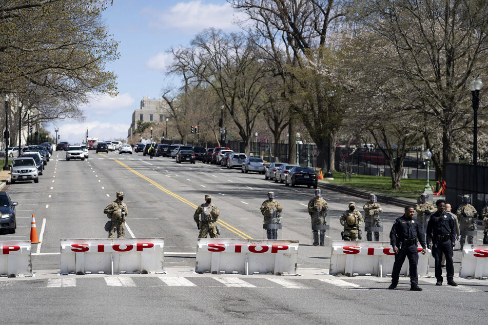 The Capitol was put into lockdown as the situation unfolded.