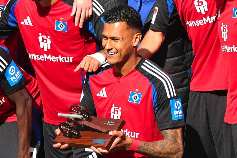 Davie Selke (30) hat sich mit einer starken Saison beim HSV die Torjägerkanone in der 2. Bundesliga gesichert.