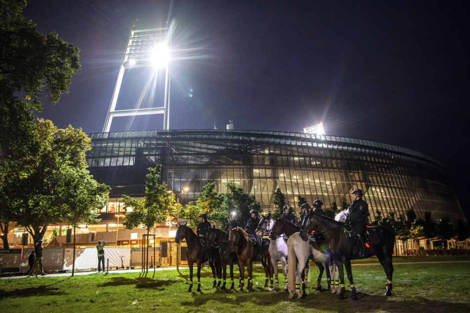 Rund 42.000 Fans können normalerweise ins Weserstadion.