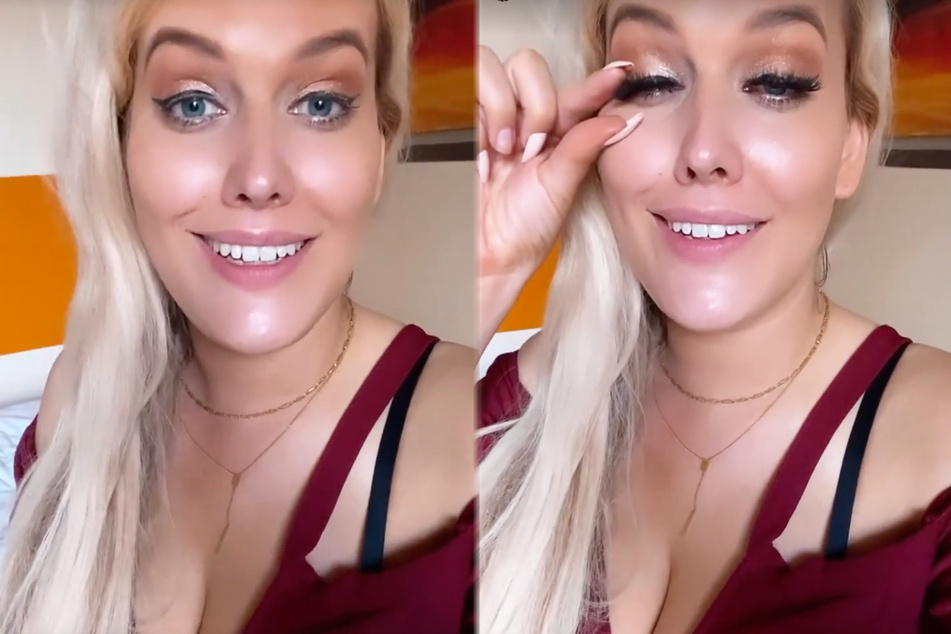 "Ich sehe so räudig aus", sagte Josimelonie (27) auf Instagram nach einer sehr langen Nacht und nahm sich vor laufender Kamera die falschen Wimpern ab.