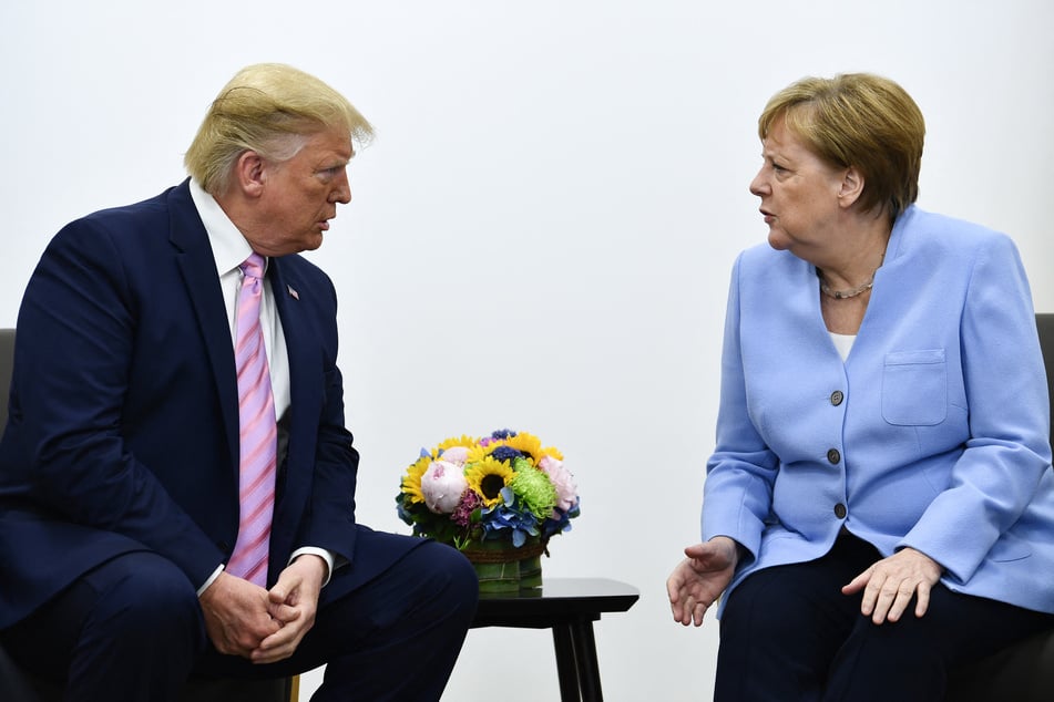 Trump and Merkel met for the first time in Washington in March 2017, not long after the Republican was inaugurated as president.