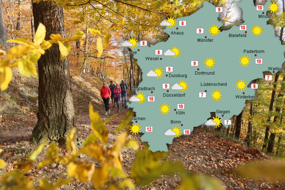 Zunächst ruhiges Herbstwetter in NRW, doch am Wochenende wird es ungemütlich