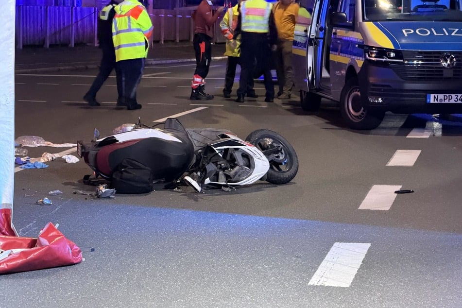 Für den Jugendlichen auf seinem Roller kam jede Hilfe zu spät.