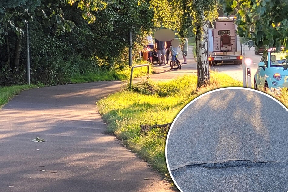 Leipzig: Nach Fahrradsturz in Leipzig: War der Weg schuld?