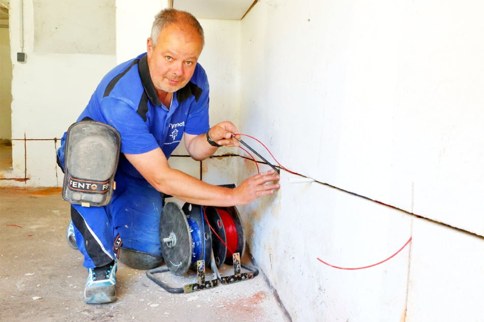 Sächsische Firma legt mit dieser Lösung feuchte Kellerwände trocken