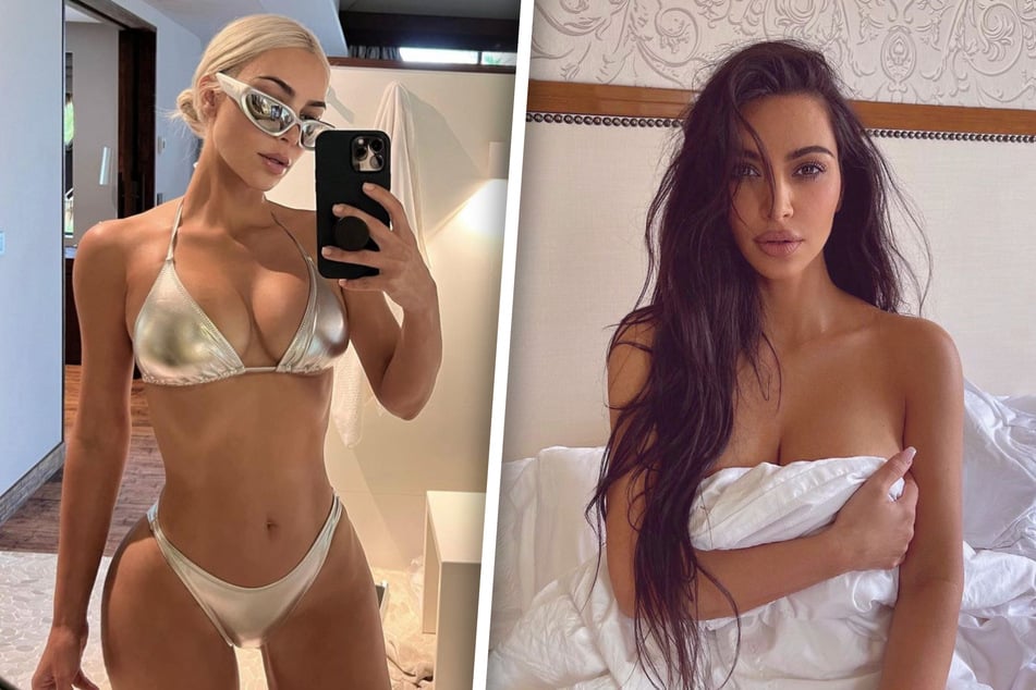 Früher trug Kim Kardashian (41) meist dunkle Haare, seit einiger Zeit ist sie erblondet. Doch nun legte sie mit neuen Fotos nochmal eine Schippe drauf.