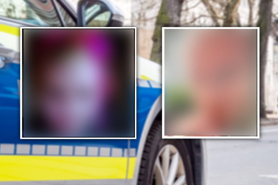 Mit diesen Fotos sucht die Polizei aktuell nach einer Familie aus Leipzig.