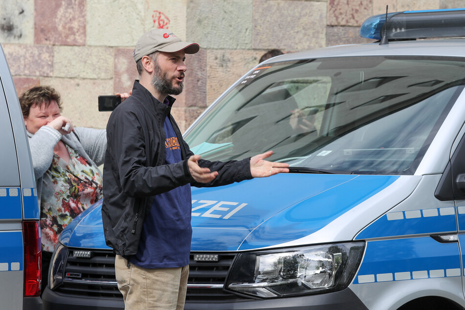 Martin Kohlmann (43), Sprecher der rechtspopulistischen Bewegung "Pro Chemnitz".