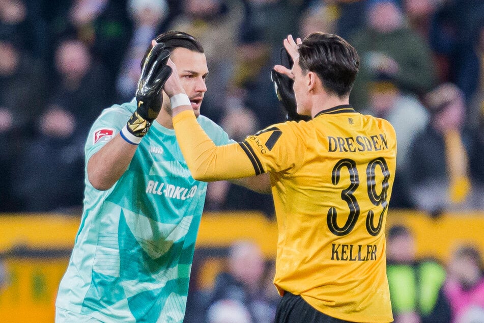 Bei Tim Schreiber (l.) und Thomas Keller (r.) besteht die Hoffnung, dass sie in Düsseldorf wieder spielen können.