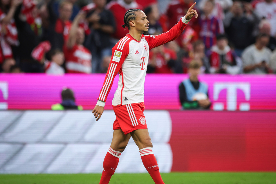 Leroy Sané zeigte einmal mehr im Dress des FC Bayern München eine ansprechende Leistung.