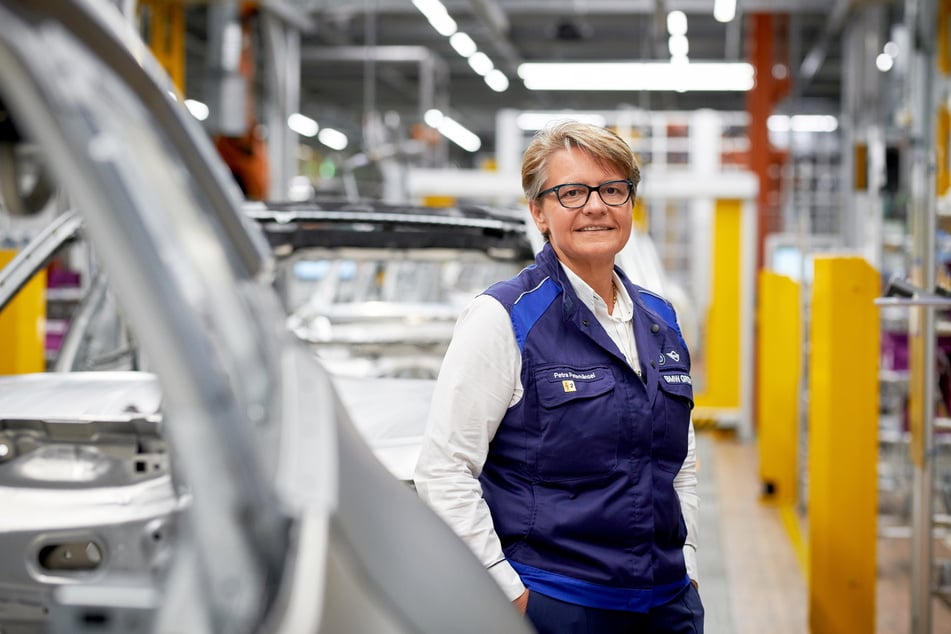 BMW-Werkleiterin Petra Peterhänsel (58): "Unsere Produkte sind gefragt."