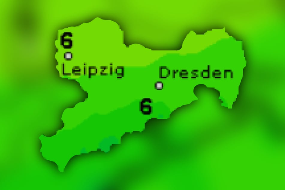 Die Temperaturen am Wochenende liegen zwischen 6 und 8 Grad.