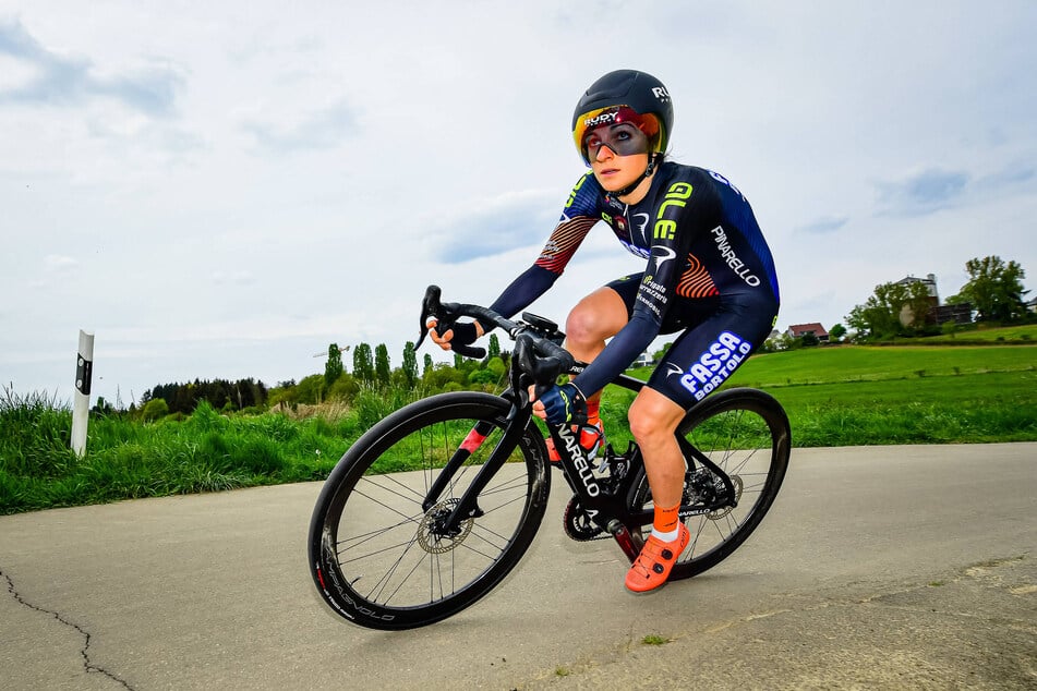Die italienische Radsportlerin Debora Silvestri (27) stürzte am Samstag schwer. (Archivfoto)