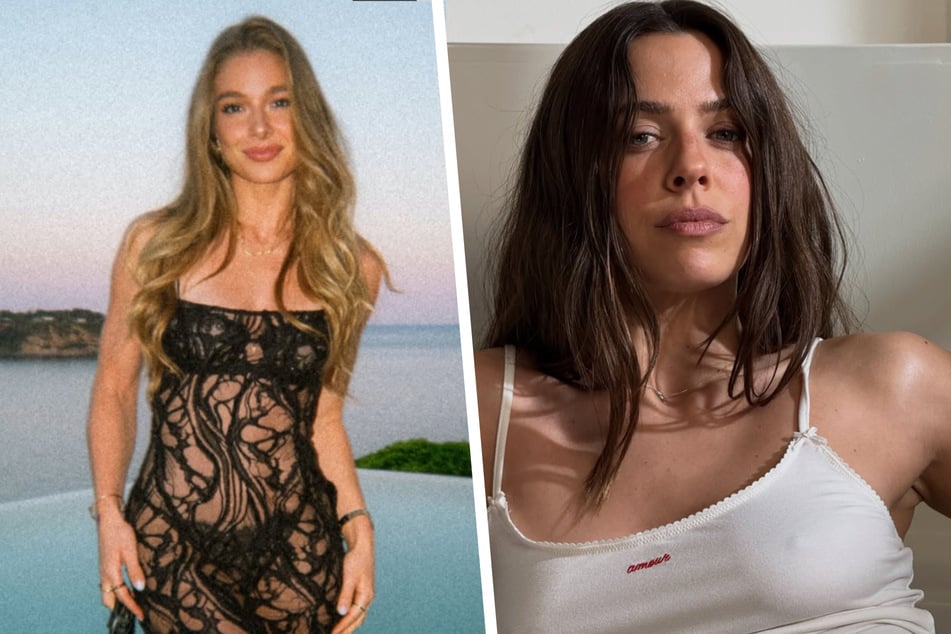 Lola Weippert (30, l.) und Vanessa Mai (34) legen im Podcast ihre Komplexe offen.