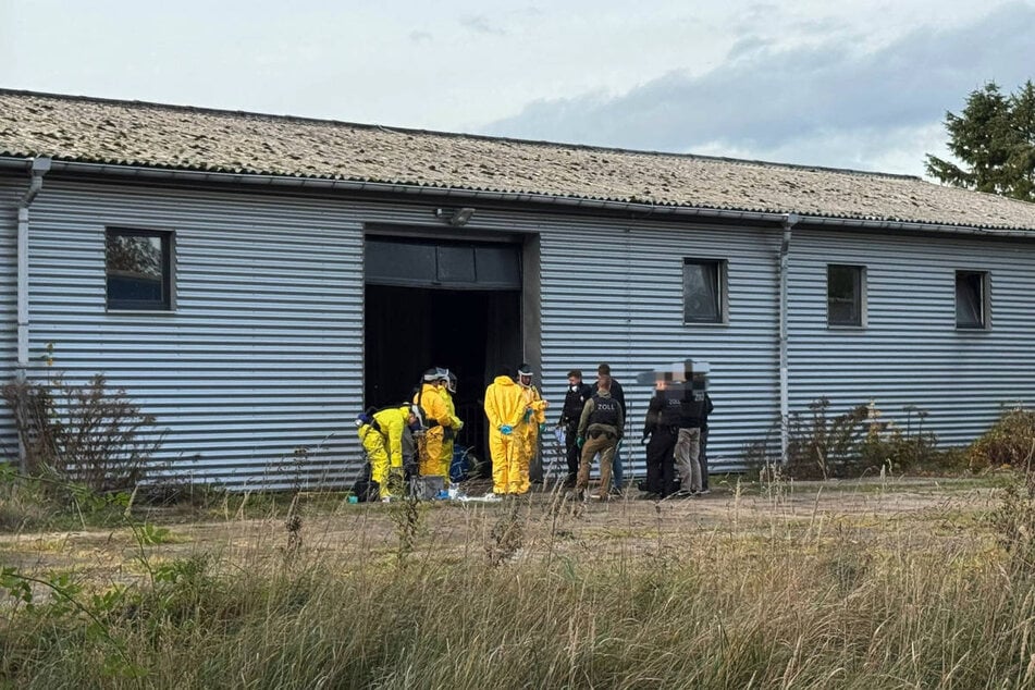 Die Drogen wurden in einer unscheinbaren Lagerhalle entdeckt.