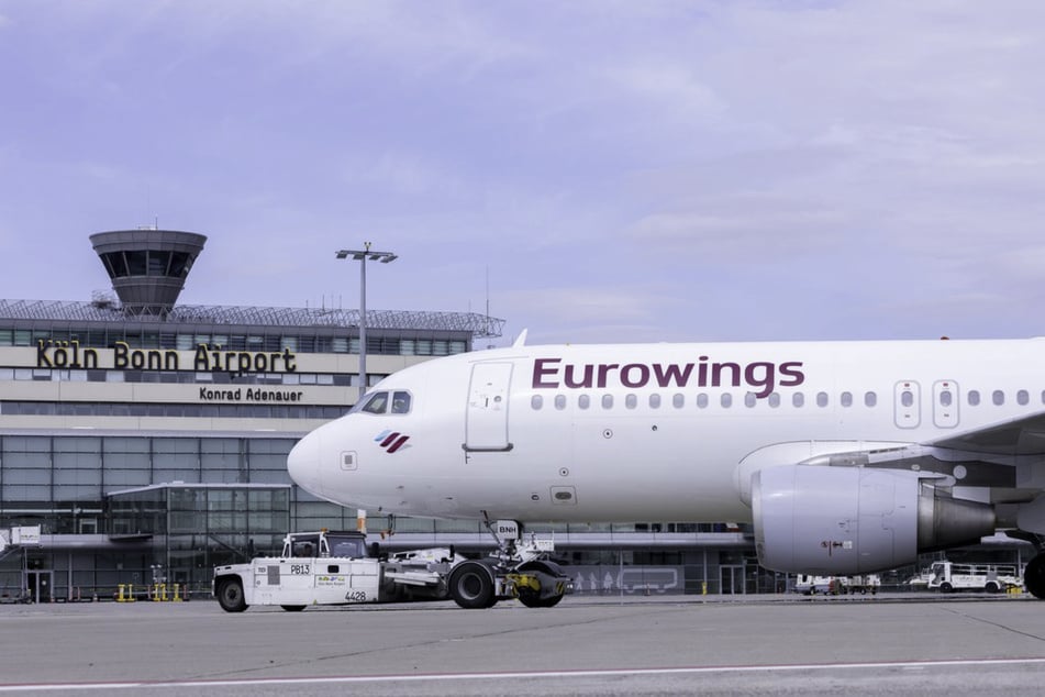 Schon ab Ende März wird ein neues Eurowings-Flugzeug am Köln/Bonner Airport stationiert. (Symbolbild)