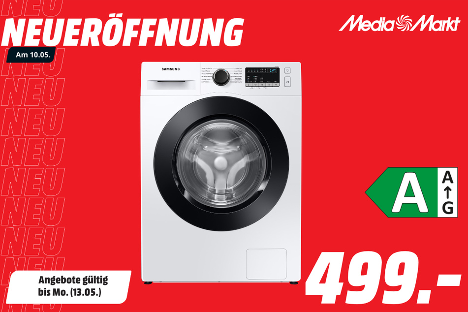 Samsung-Waschmaschine für 499 Euro.