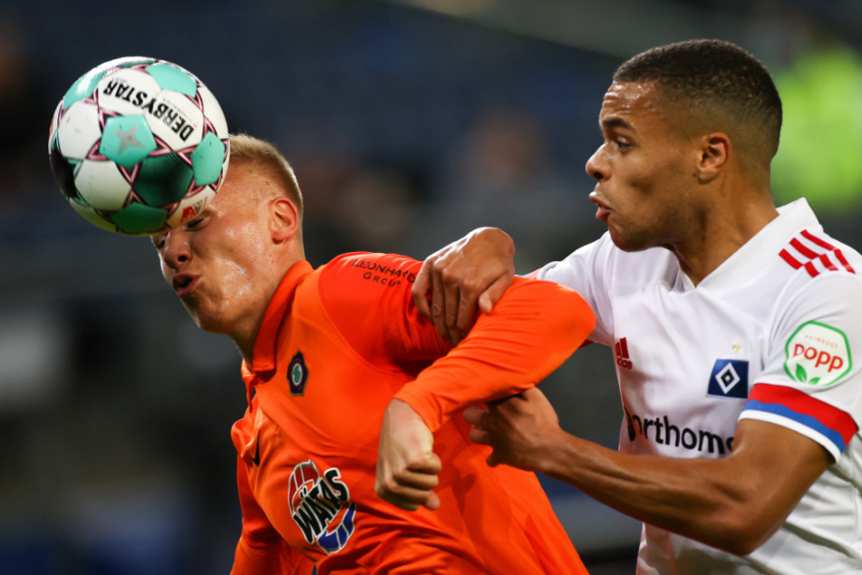 Florian Krüger (links) spielte in der Jugend mit Dustin Willms zusammen.