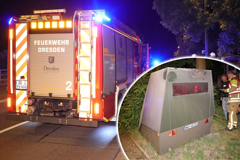Dresden: Superblitzer angezündet: "Daten sind von dem Vorfall nicht betroffen"