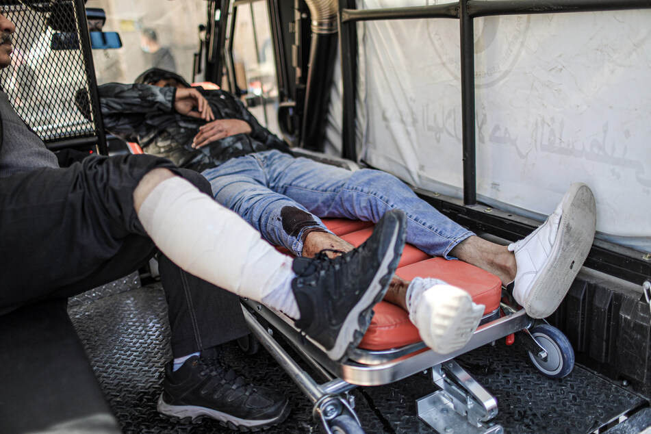 Zahlreiche Menschen sind in Jerusalem verletzt worden.