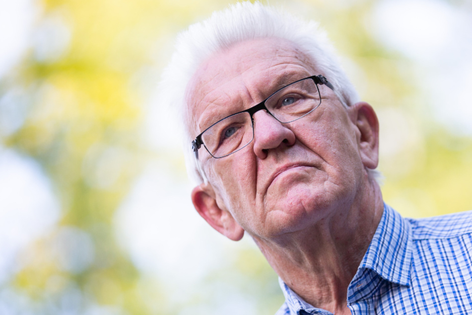 Baden-Württembergs Ministerpräsident Winfried Kretschmann (72, Grüne).
