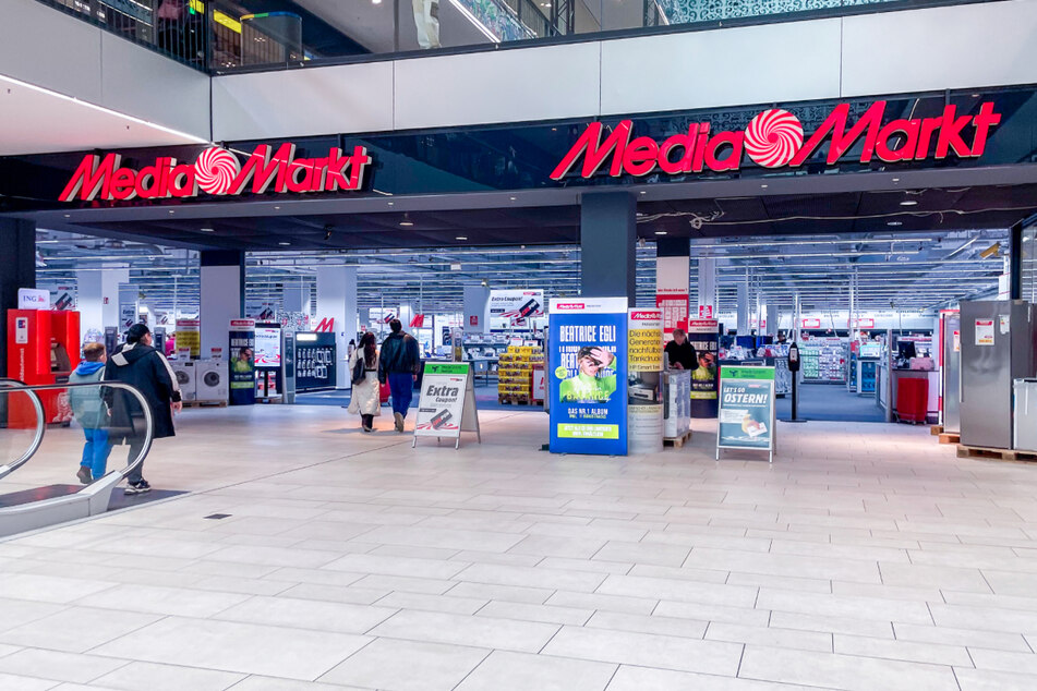 MediaMarkt Dresden - in der Centrum-Galerie, Prager Straße 15.